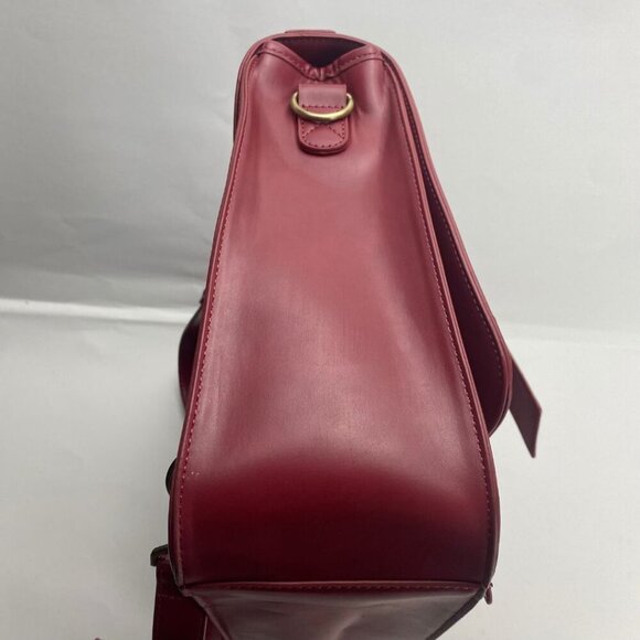 ECOSUSI Bow Summer Garden Romance Burgundy Wine Red Briefcase Bag/Backpack - Picture 5 of 11